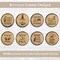 Funny Coasters for Drinks -Set of 8 with Holder, Absorbent Cork Base for Tabletop Protection, Made of Engineered Wood, Ideal for Housewarming, Bar-Decor, Birthday, Anniversary, Corporate Gift